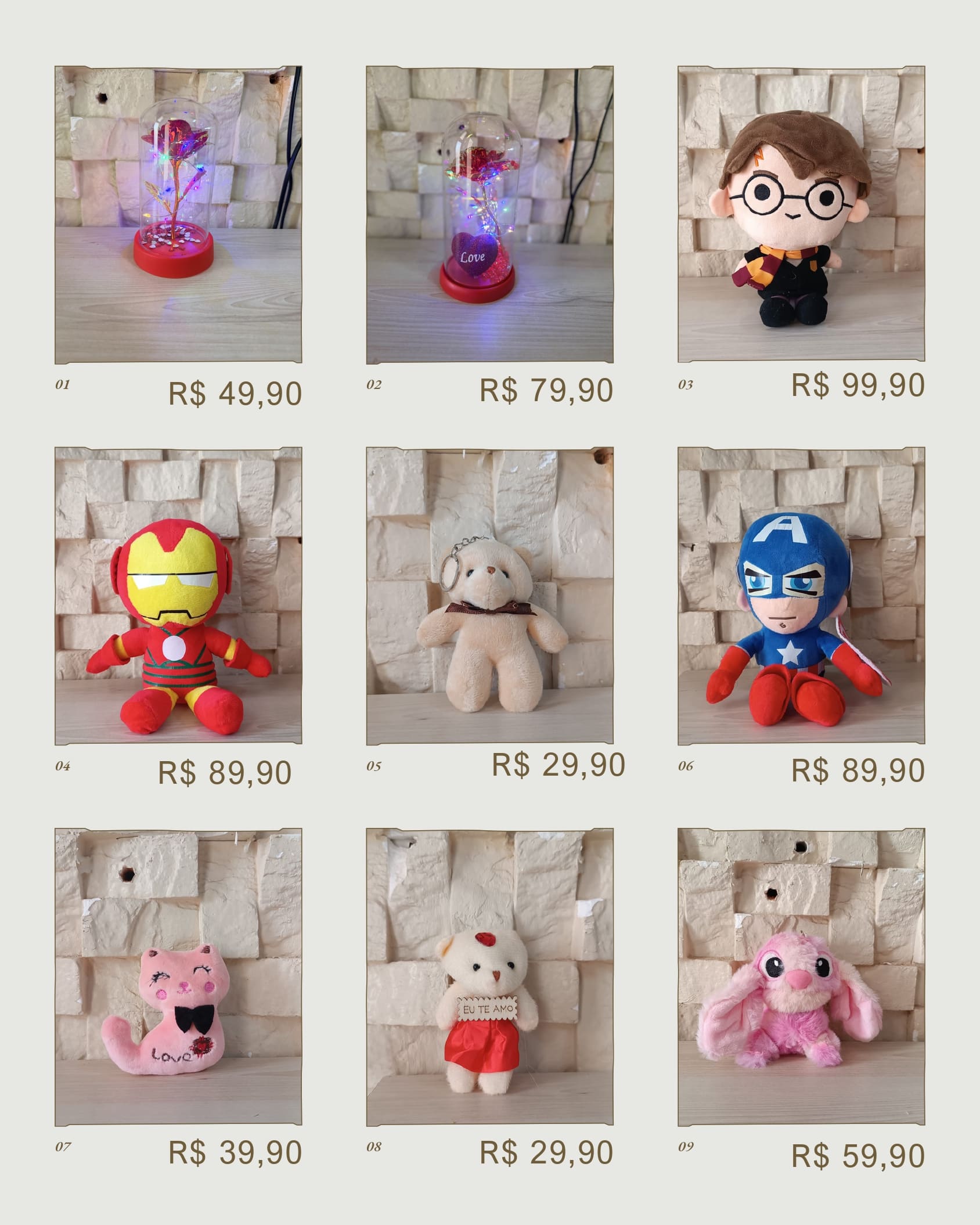 Catálogo de pelúcias Dona Cesta página 5