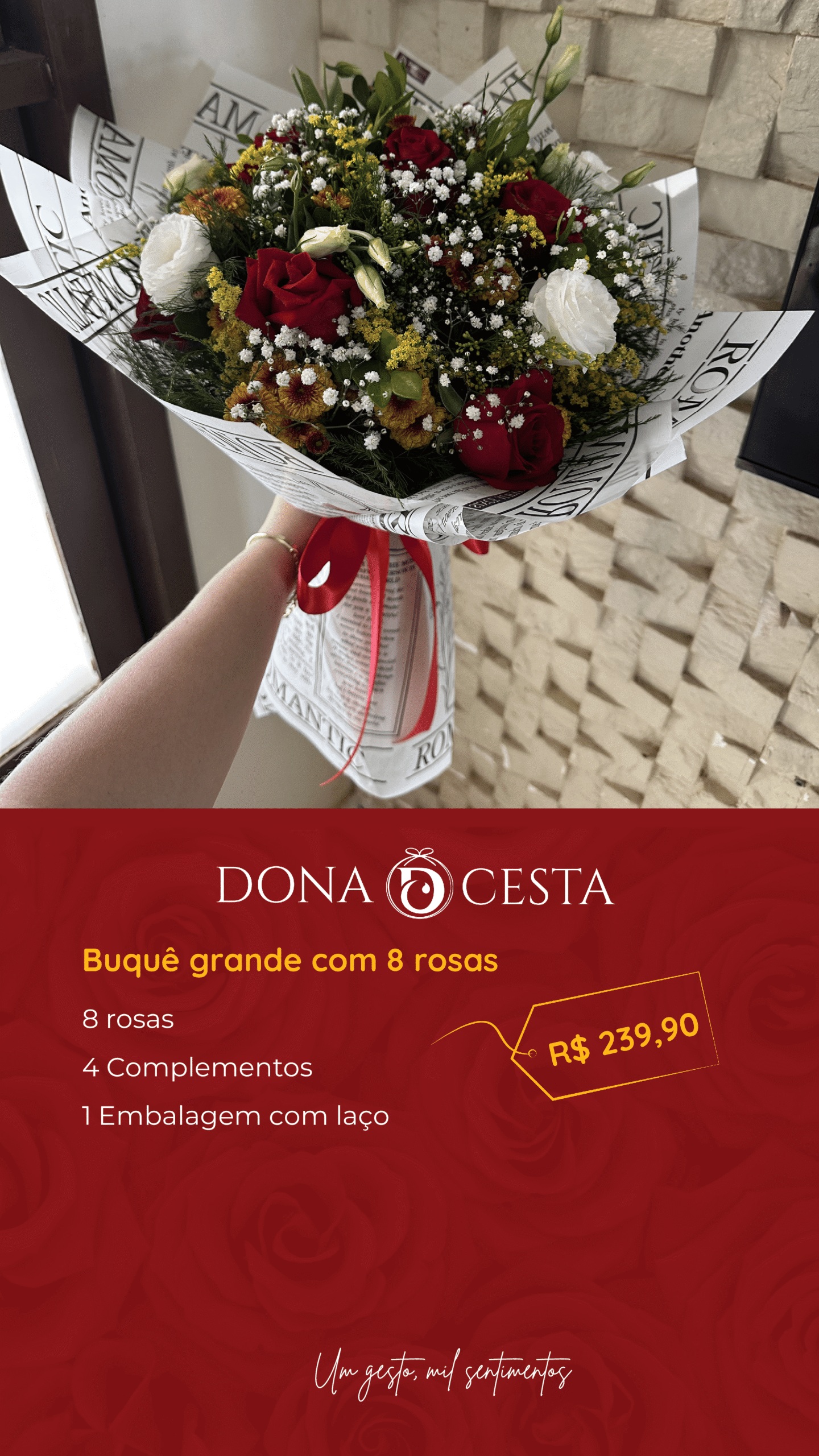 Rosas e Cestas Dona Cesta imagem 12