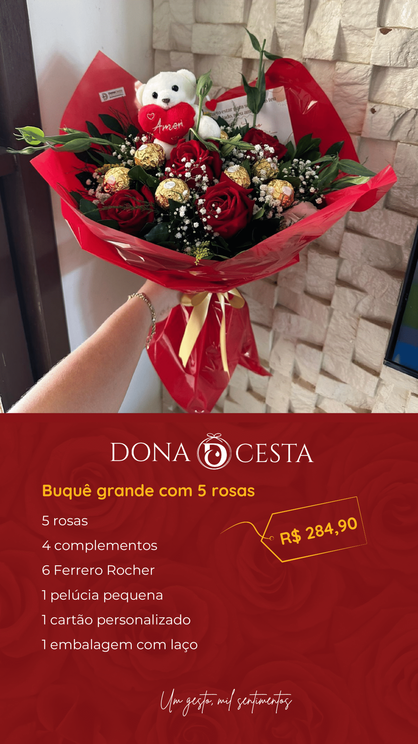 Rosas e Cestas Dona Cesta imagem 13