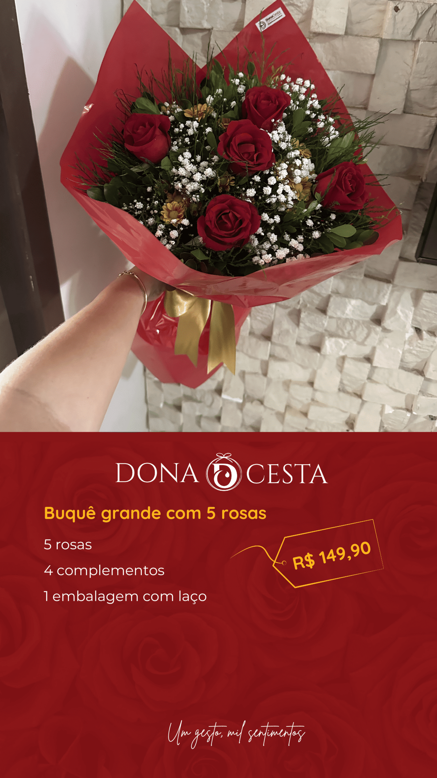 Rosas e Cestas Dona Cesta imagem 14