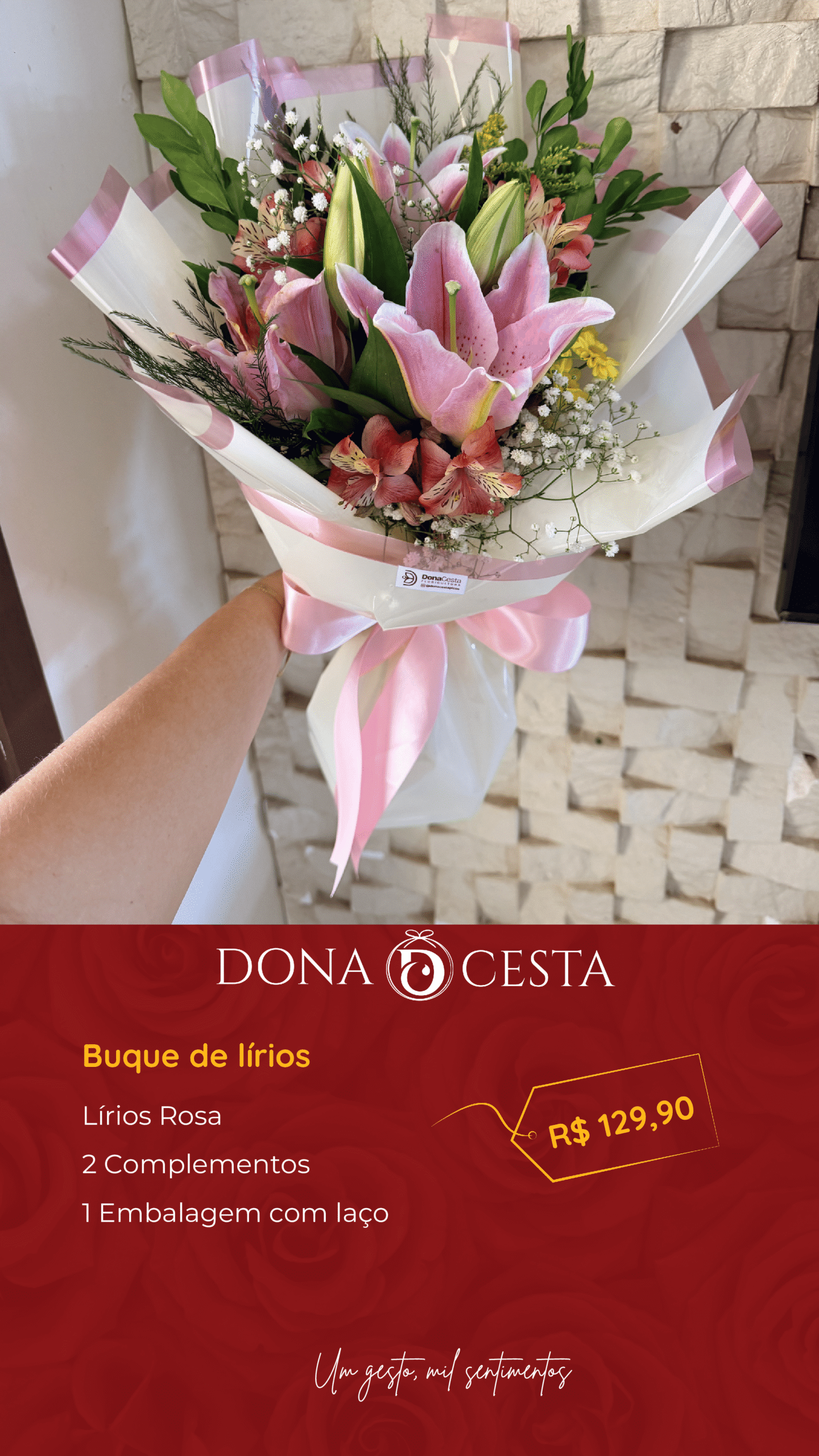 Rosas e Cestas Dona Cesta imagem 15