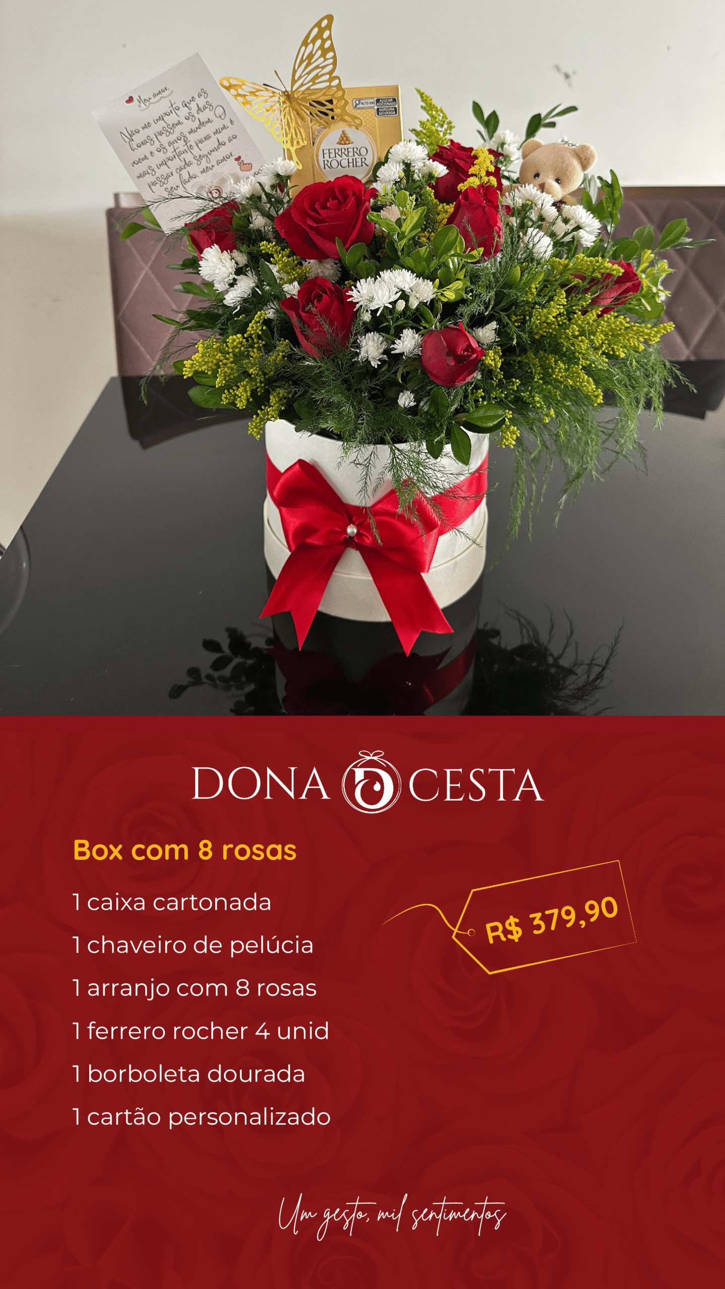 Rosas e Cestas Dona Cesta imagem 17