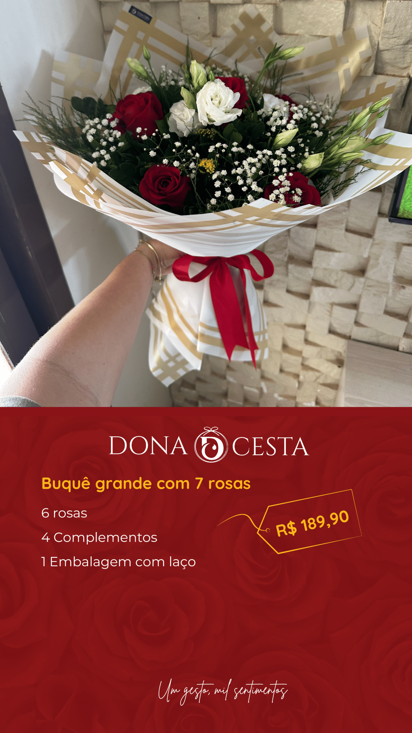 Rosas e Cestas Dona Cesta imagem 18