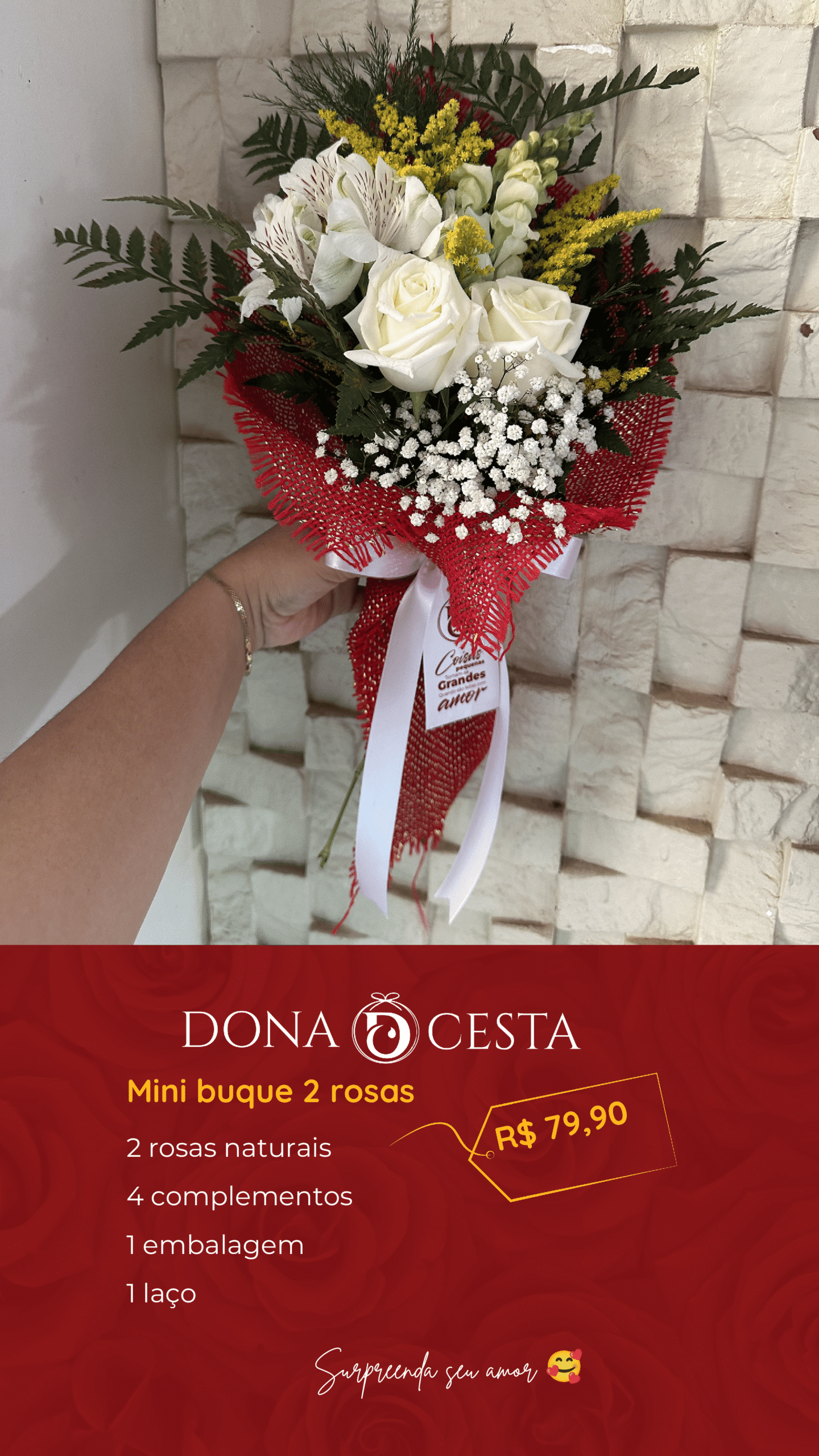 Rosas e Cestas Dona Cesta imagem 24