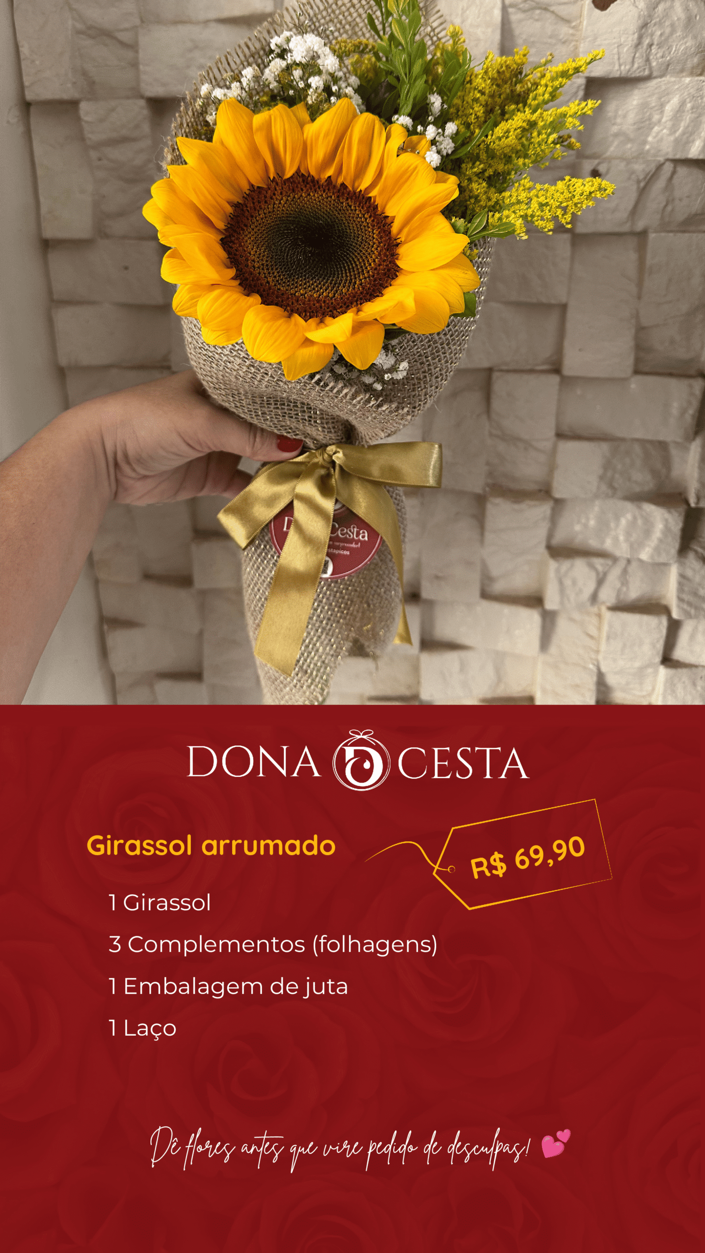 Rosas e Cestas Dona Cesta imagem 25
