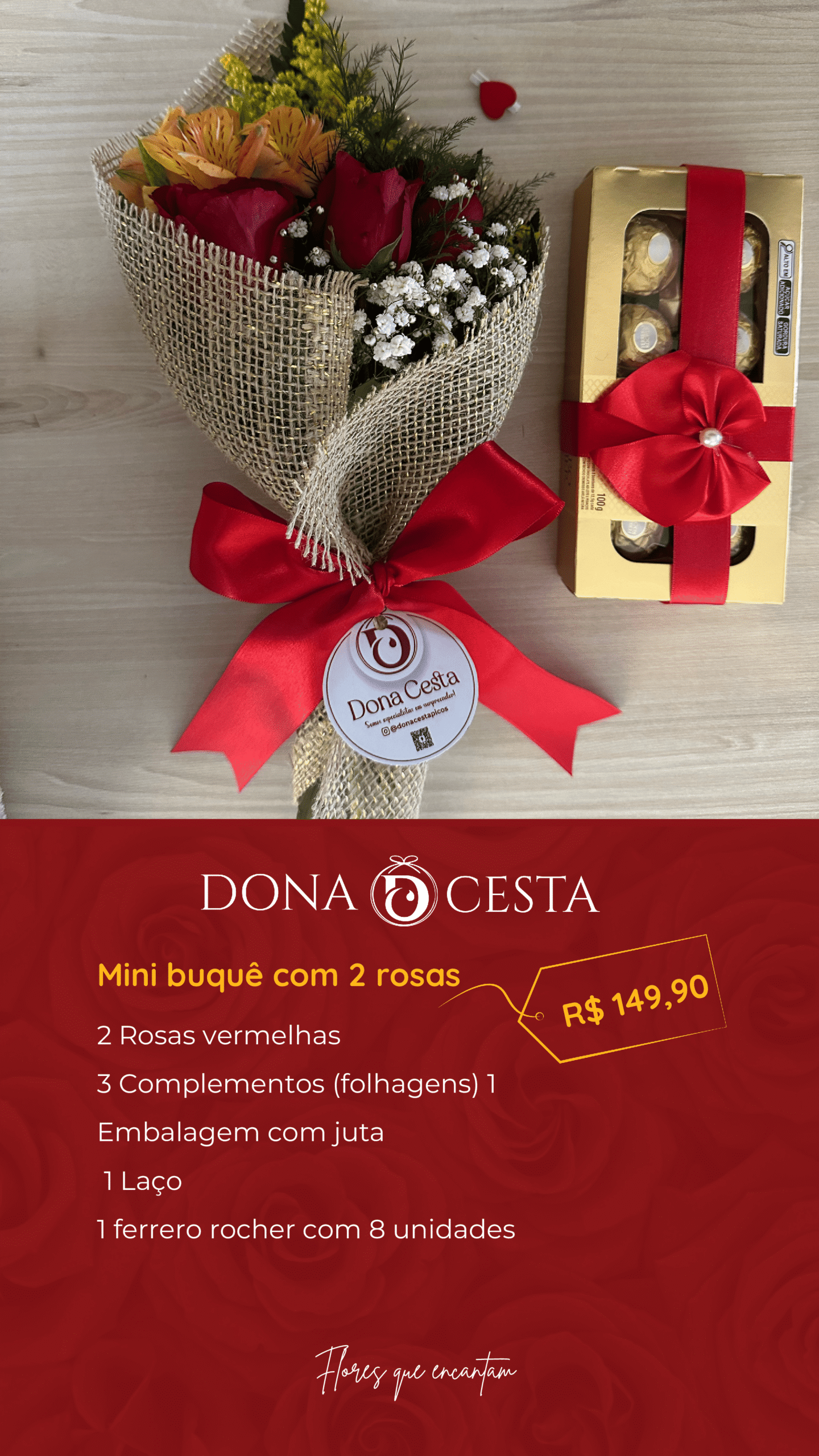 Rosas e Cestas Dona Cesta imagem 27