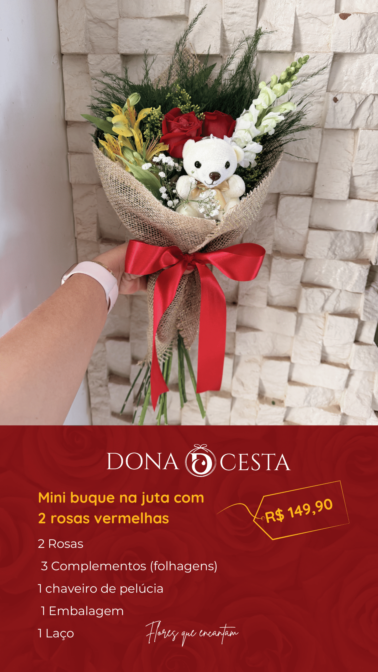 Rosas e Cestas Dona Cesta imagem 3
