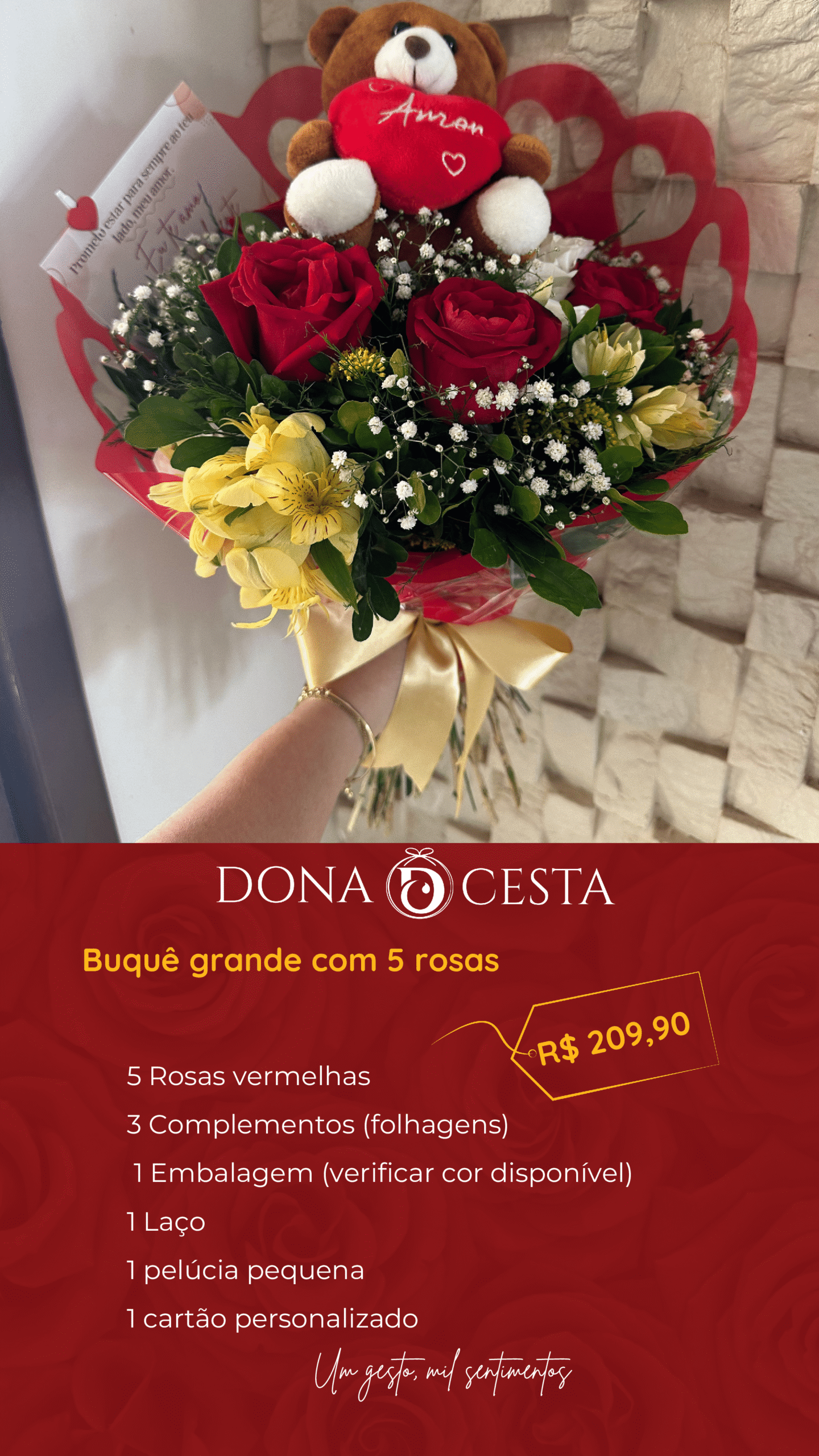 Rosas e Cestas Dona Cesta imagem 30