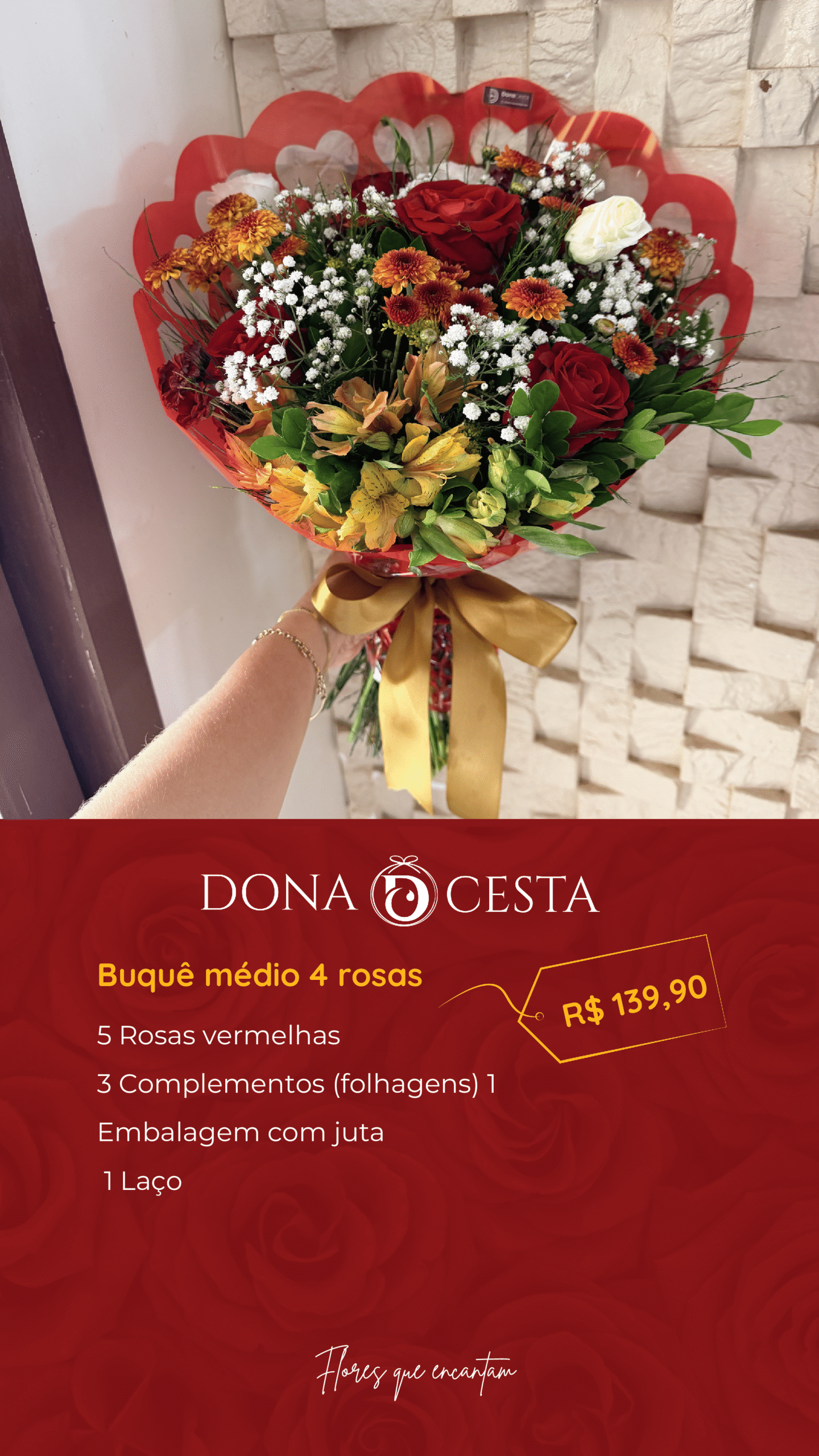 Rosas e Cestas Dona Cesta imagem 9